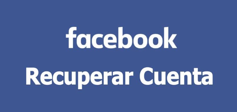 cuenta facebook fondo azul