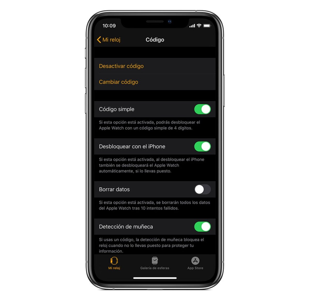 Apple Watch Bilek Algılama'yı açın
