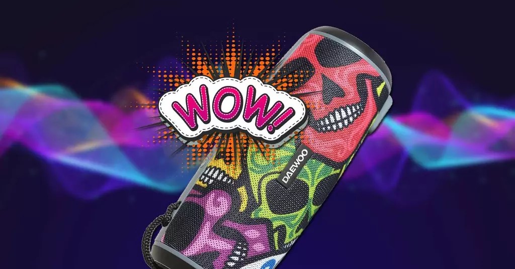 Güçlü Daewoo Bluetooth hoparlör satışta… sadece 29€!