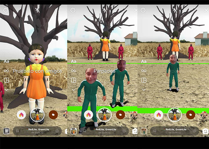 Squid Game Instagram filtresi nasıl test edilir