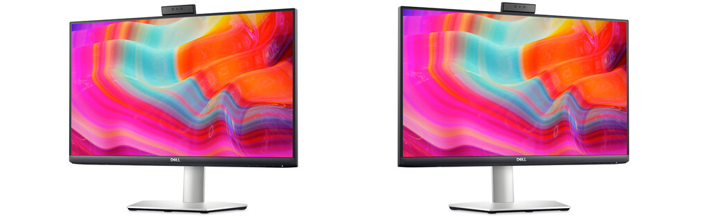 Dell, S2422HZ ve S2722DZ Monitörlerini Duyurdu: Gürültü Engellemeli Görüntülü Görüşmeler için Geri Çekilebilir Kameralı ve Hoparlörlü
