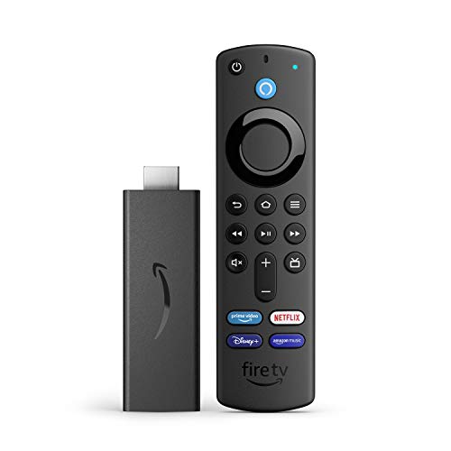 Alexa Voice Remote'lu Fire TV Stick (TV kontrolleri içerir), HD akış cihazı, 2021 modeli