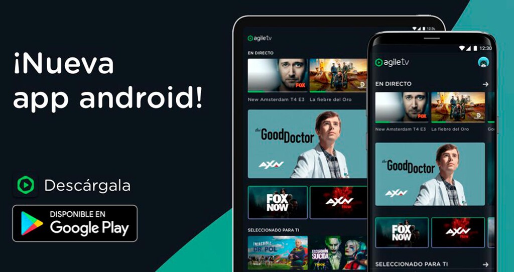 AgileTV estrena app para Android con mejor navegación y nuevo diseño