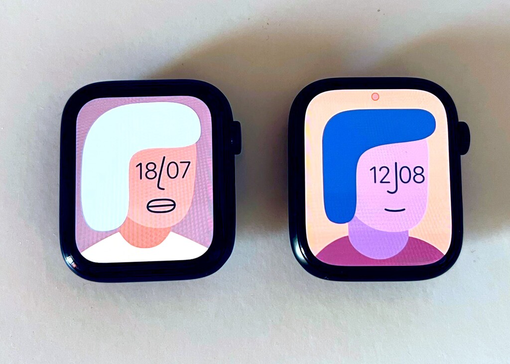 Apple Watch Series 7 ekranının Series 6 ve Series 3 ile karşılaştırıldığında bu kadar büyük olması