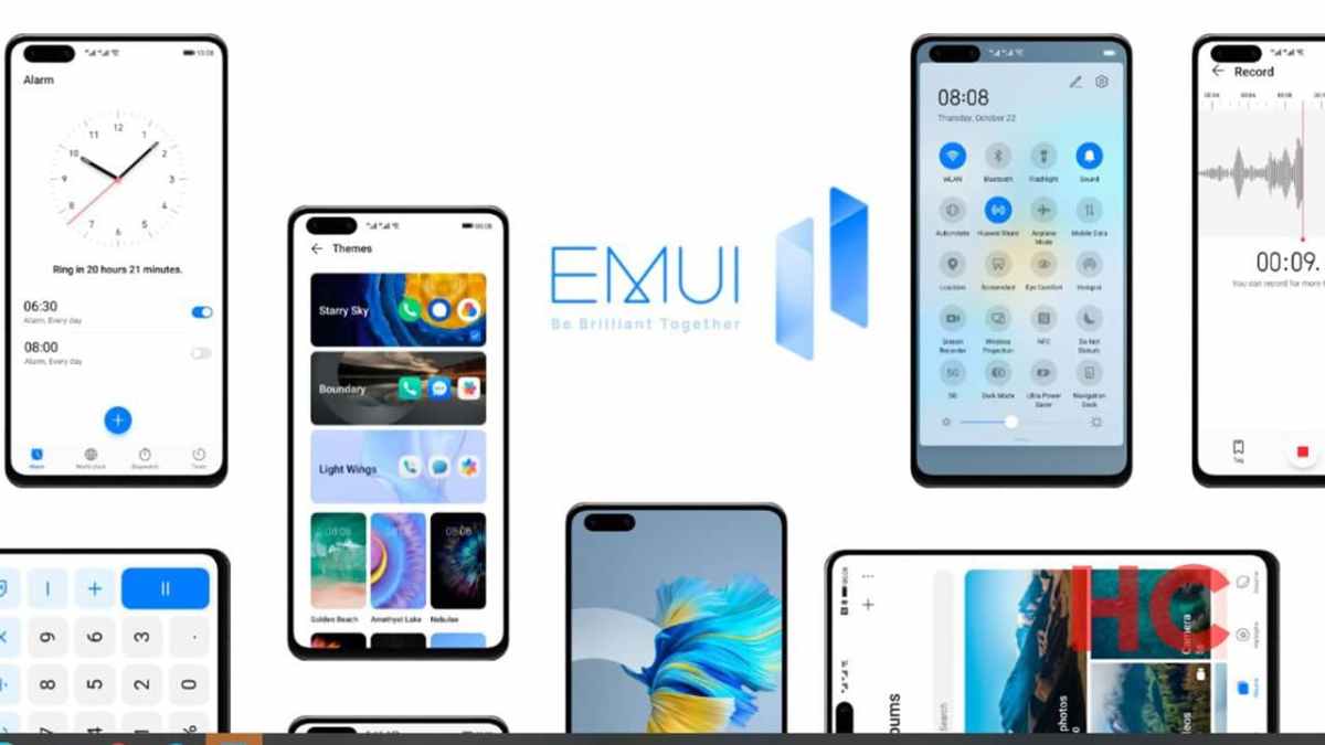 EMUI 11.1, Huawei cep telefonları için zaten bir varış tarihine sahip
