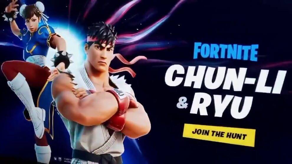 Fortnite: Sızıntıya göre Street Fighter'dan Chun-Li ve Ryu oyuna gelecek
